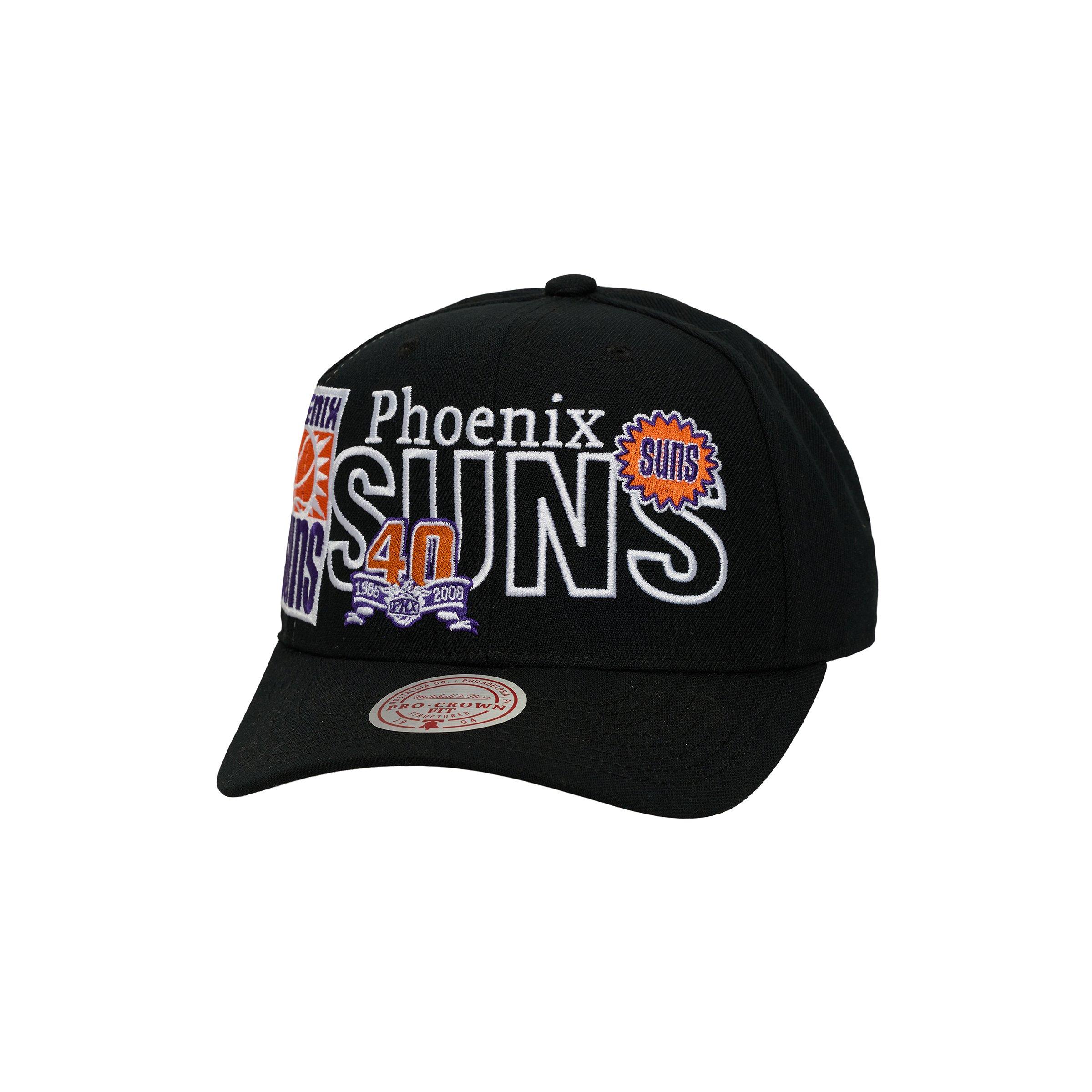 Mitchell & Ness Phoenix Suns Mash Up Snapback Hat - Black - BLACK